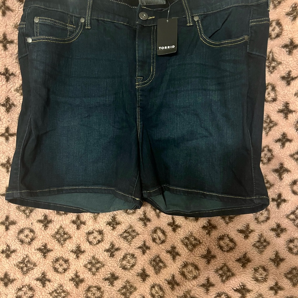 Torrid Indigo Denim Shorts